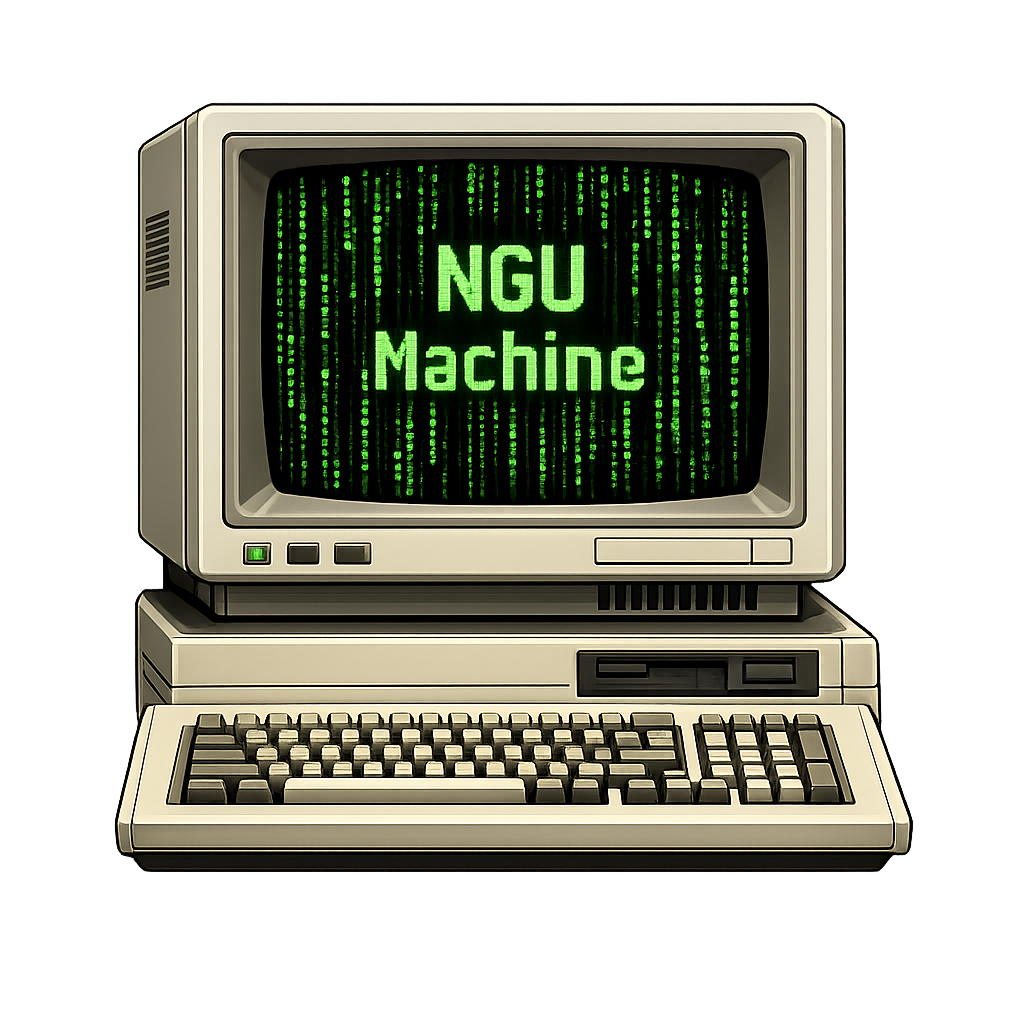 Diseño de NGU Machine disponible en la tienda online