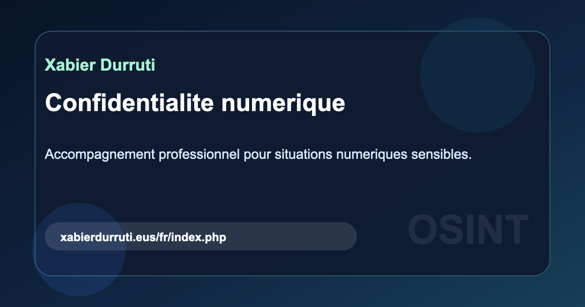 Confidentialite numerique: par ou commencer sans compliquer les choses